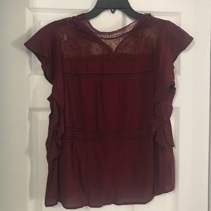 NEW BURGUNDY BLOUSE 🍂